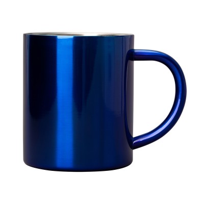 Kubek stalowy Stalwart 240 ml, czerwony