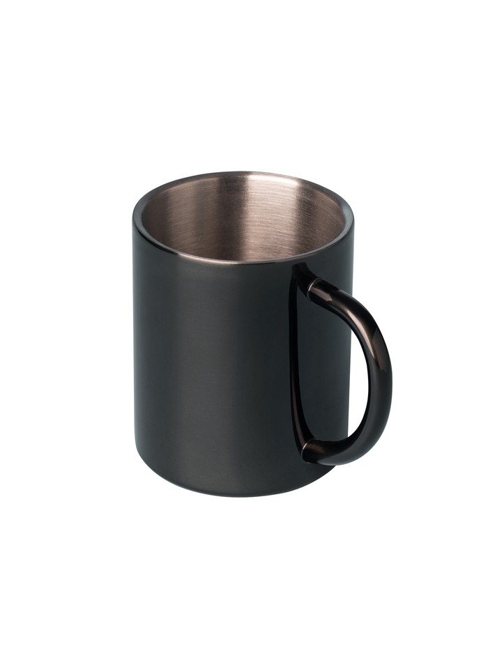 Kubek stalowy Stalwart 240 ml, czerwony