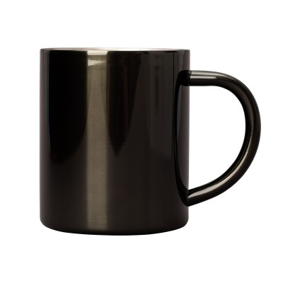 Kubek stalowy Stalwart 240 ml, czerwony