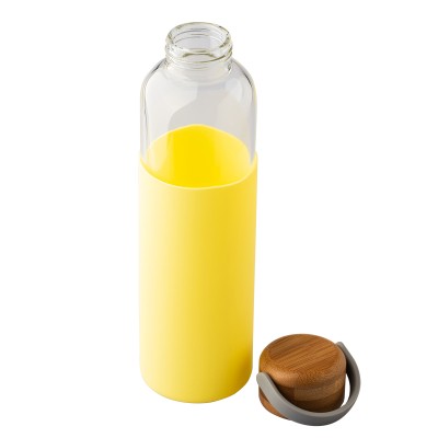 Szklana butelka Refresh 560 ml, biały
