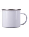 Kubek emaliowany z powłoką sublimacyjną Odis 500 ml, biały