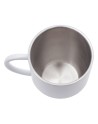Kubek stalowy Day Alis z powłoką sublimacyjną 350 ml, biały