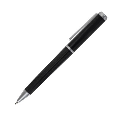 Zestaw upominkowy notes z długopisem Lovini, czarny