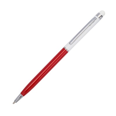 Długopis aluminiowy Touch Tipo, biały