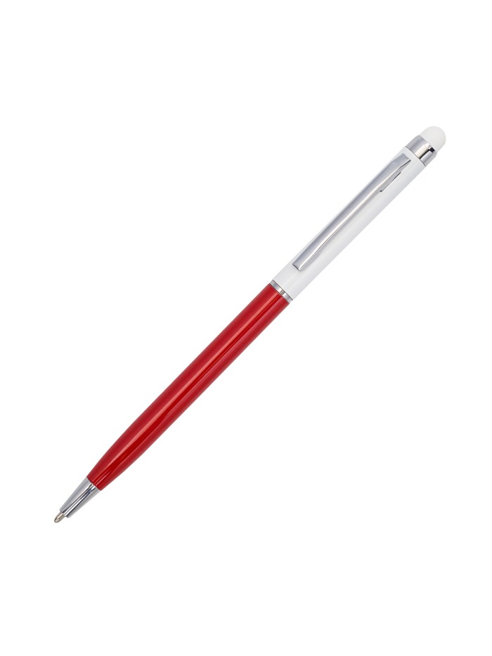 Długopis aluminiowy Touch Tipo, biały