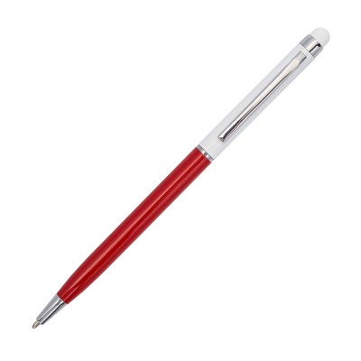 Długopis aluminiowy Touch Tipo, biały