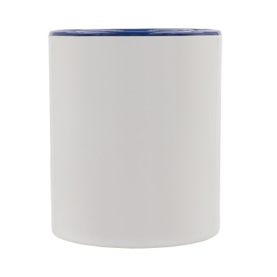 Kubek z powłoką sublimacyjną Gaeta 330 ml, czarny