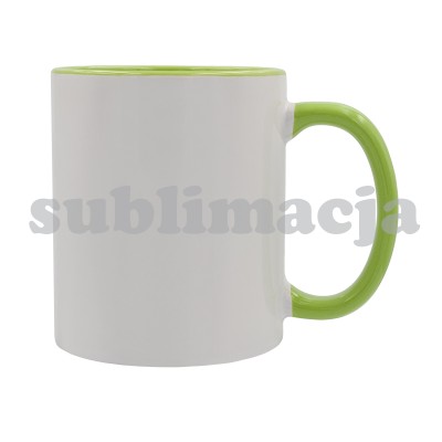 Kubek z powłoką sublimacyjną Gaeta 330 ml, czarny
