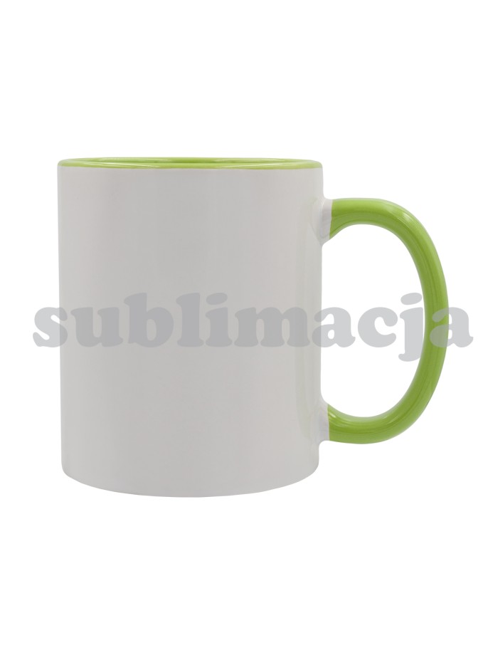 Kubek z powłoką sublimacyjną Gaeta 330 ml, czarny
