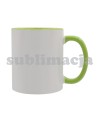 Kubek z powłoką sublimacyjną Gaeta 330 ml, czarny