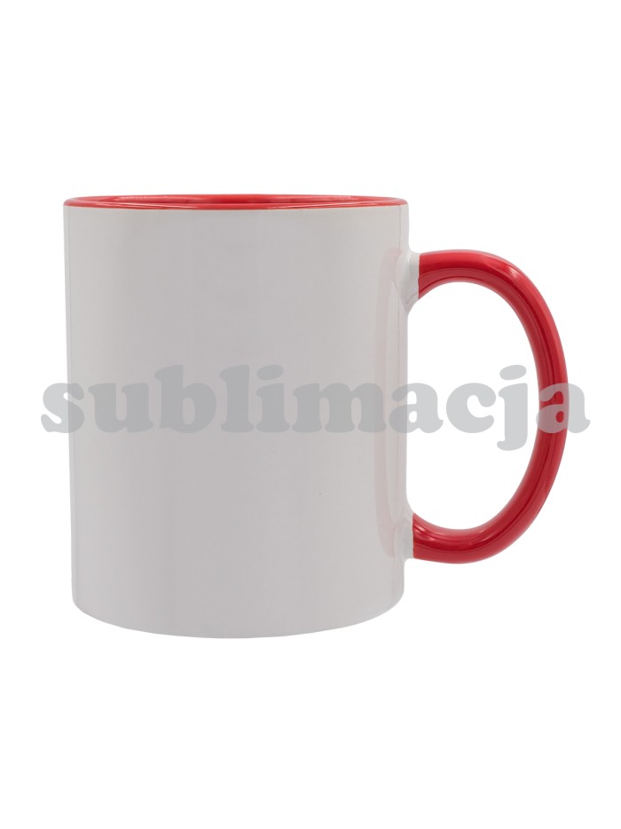 Kubek z powłoką sublimacyjną Gaeta 330 ml, czarny
