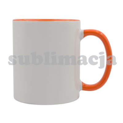 Kubek z powłoką sublimacyjną Gaeta 330 ml, czarny
