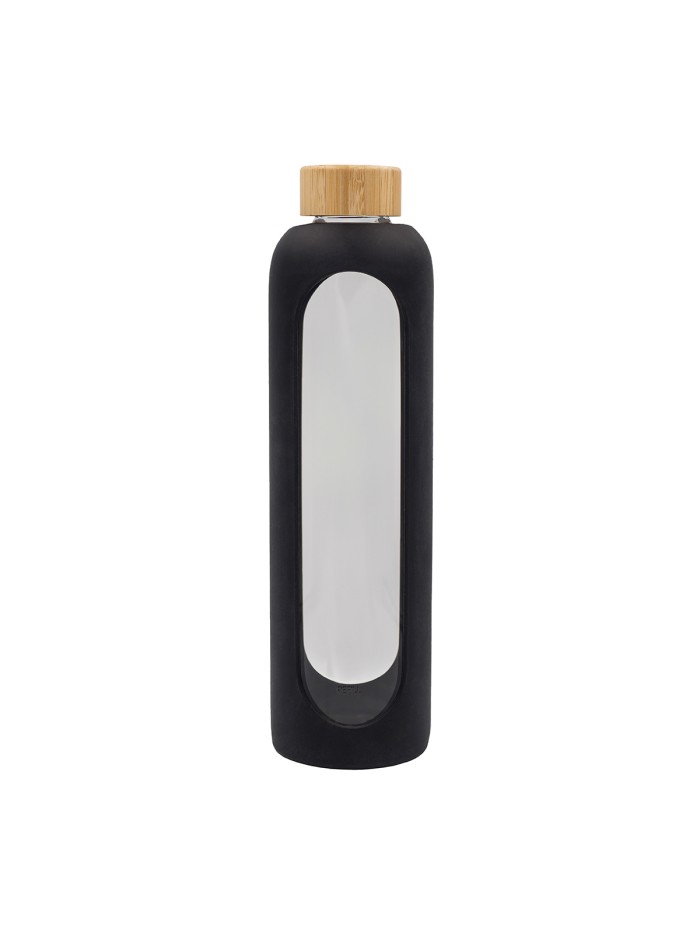 Butelka ze szkła borokrzemowego Richmond 1100 ml, czarny