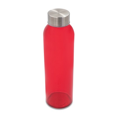 Kolorowa, szklana butelka Aqua Kuba 500 ml, niebieski
