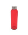 Kolorowa, szklana butelka Aqua Kuba 500 ml, niebieski