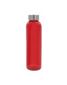 Kolorowa, szklana butelka Aqua Kuba 500 ml, niebieski