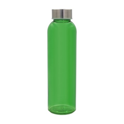 Kolorowa, szklana butelka Aqua Kuba 500 ml, niebieski