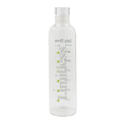 Butelka ze szkła borokrzemowego Wimbledon 550 ml, transparentny