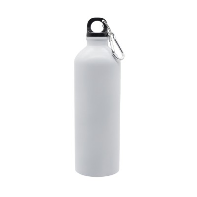 Bidon stalowy Caminos 800 ml, biały