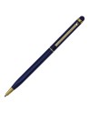 Długopis aluminiowy Touch Tip Gold, biały