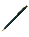 Długopis aluminiowy Touch Tip Gold, biały