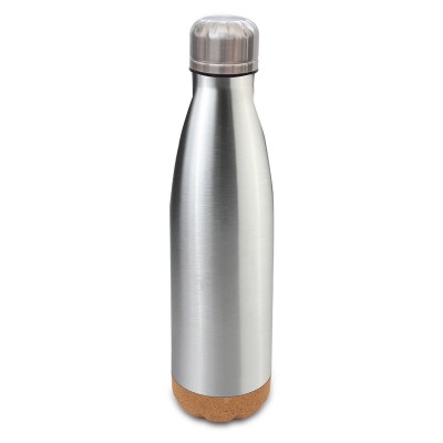 Butelka termiczna z korkowym spodem Jowi 500 ml, granatowy