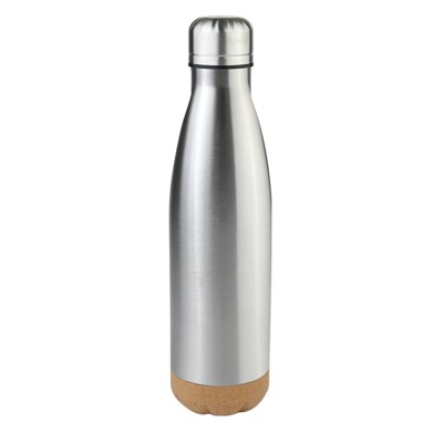 Butelka termiczna z korkowym spodem Jowi 500 ml, granatowy