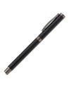 Aluminiowy długopis z żelowym wkładem Lille, czarny