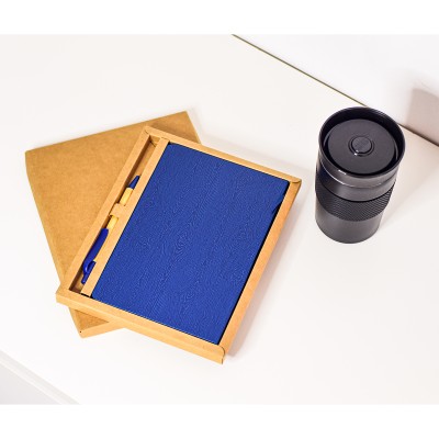 Kubek termiczny Husavik 320 ml, granatowy