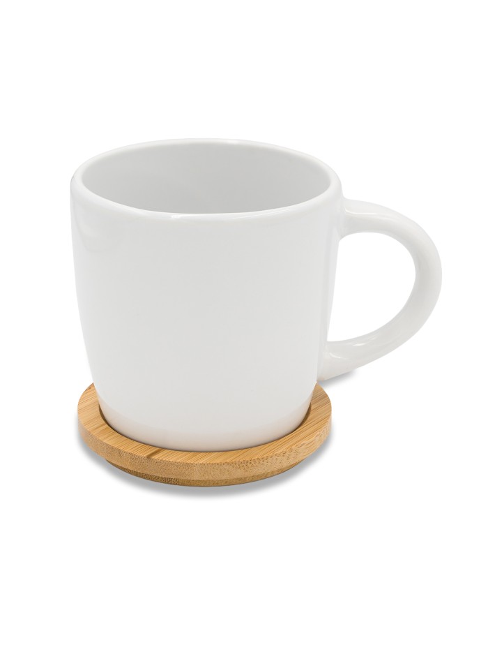 Kubek ceramiczny Arona 320 ml, biały