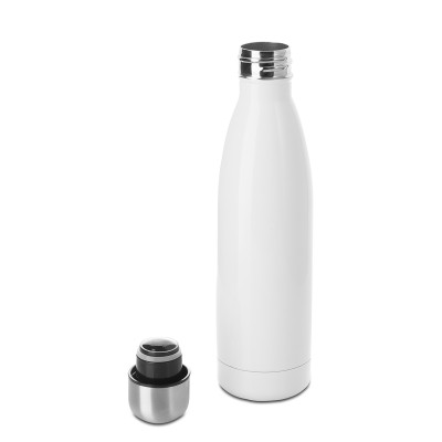 Butelka termiczna Kenora 500 ml, srebrny