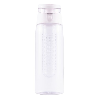 Bidon Mint 700 ml, biały/transparentny
