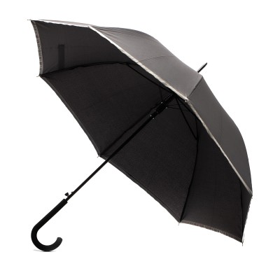 Parasol z taśmą odblaskową Refu, niebieski
