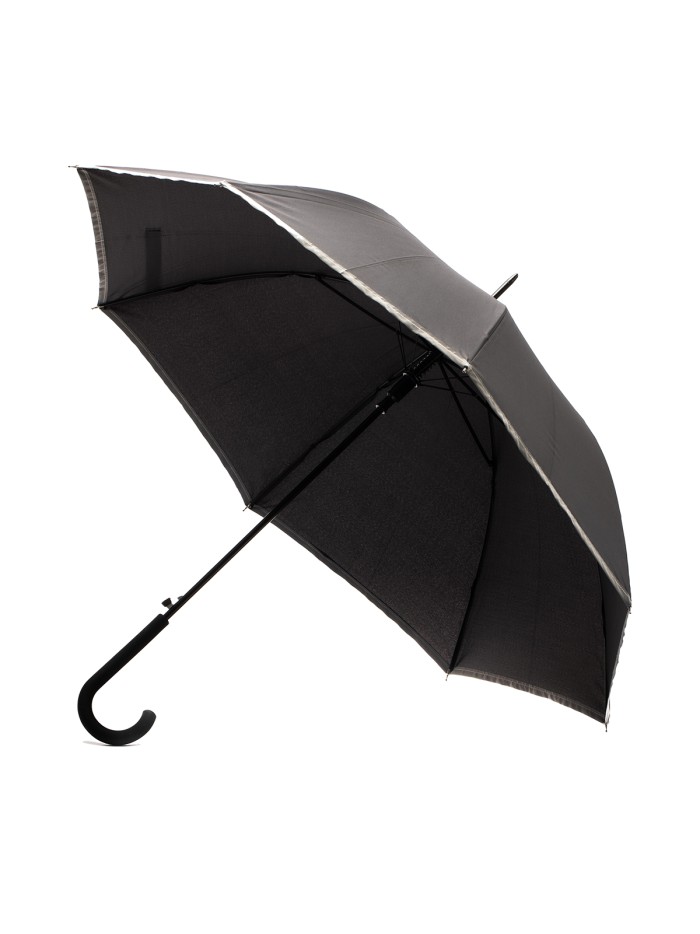 Parasol z taśmą odblaskową Refu, niebieski