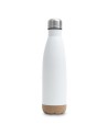 Butelka termiczna z korkowym spodem Jowi 500 ml, granatowy