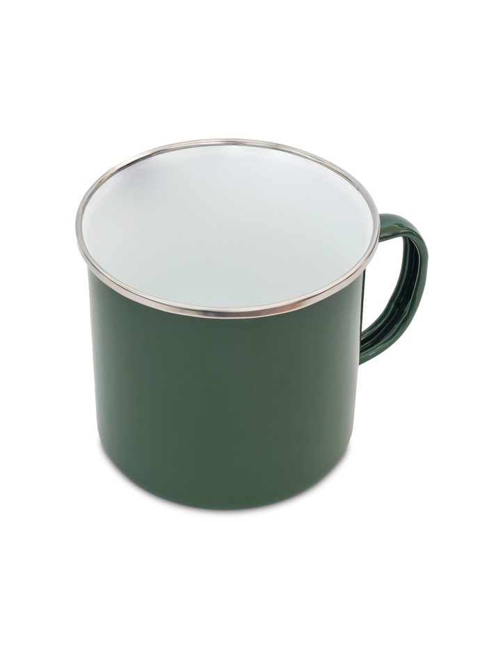 Kubek emaliowany Oldschool 500 ml, granatowy