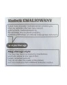 Kubek emaliowany Oldschool 500 ml, granatowy