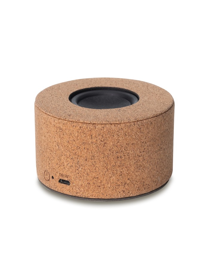 Głośnik bluetooth z korka Sangita, beżowy - druga jakość