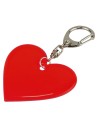 Brelok odblaskowy Affection, czerwony
