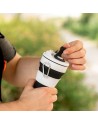 Kubek silikonowy Flexi 350 ml, niebieski