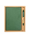 Zestaw upominkowy notes z długopisem Forest, czerwony