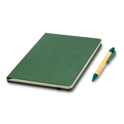 Zestaw upominkowy notes z długopisem Forest, czerwony