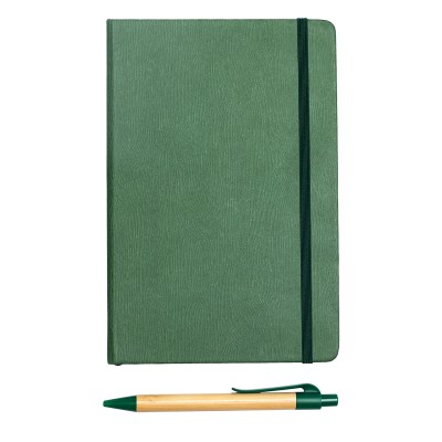 Zestaw upominkowy notes z długopisem Forest, czerwony