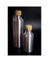 Butelka aluminiowa Luqa 800 ml, srebrny