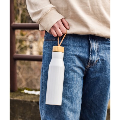 Butelka termiczna Lavotto 500 ml, srebrny