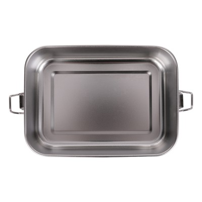 Stalowy lunch box Somerton 800 ml, srebrny