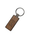 Brelok metalowy Biloxi, brązowy