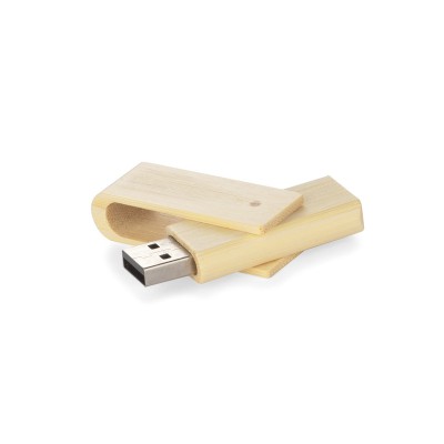 Pamięć USB bambusowa TWISTER 16 GB