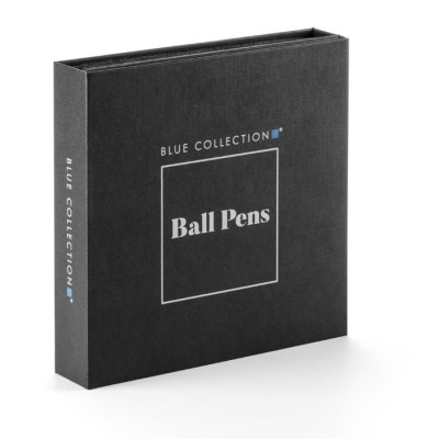 Wzornik długopis niebieski