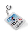Skipass metalowy VIP